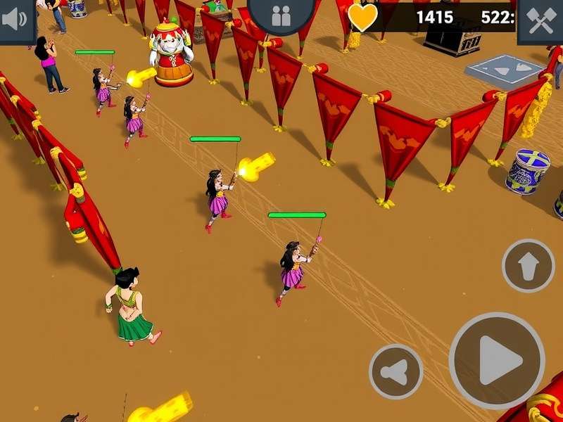 Mehndi Mayhem Gameplay Mechanics